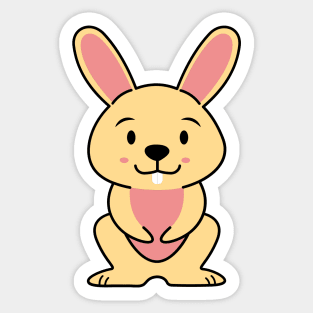 Adorable Rabbit Sticker